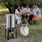 ARC 55,000BTU Propane Burner Camping Stove,Outdoor Cooking for Turkey Fry,Homebrewing,Crawfish Boil,and More! | AFH-3840S - Image 5