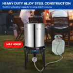 ARC 200,000BTU Propane Burner Camping Stove,Outdoor Gas Stove Burner Cooker for Cooking for Turkey Fry,Homebrewing,Crawfish Boil,and More! | AFH-4229S - Image 6
